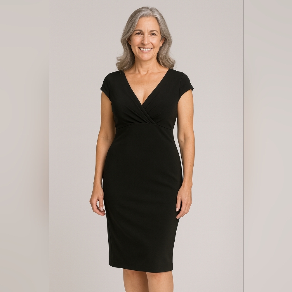 Jones New York Classic Black Dress Size 12